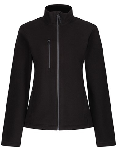 REG-TRF628-Honestly Made Recycled Womens Full Zip Fleece